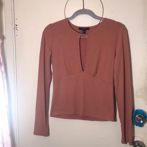 Mauve long sleeve top.. NEVER WORN